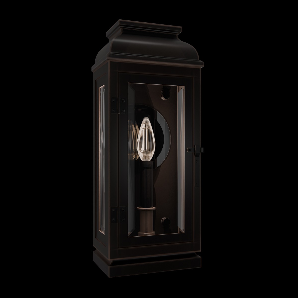 Oil Rubbed Bronze Outdoor Wall Mount from the La Motte Collection