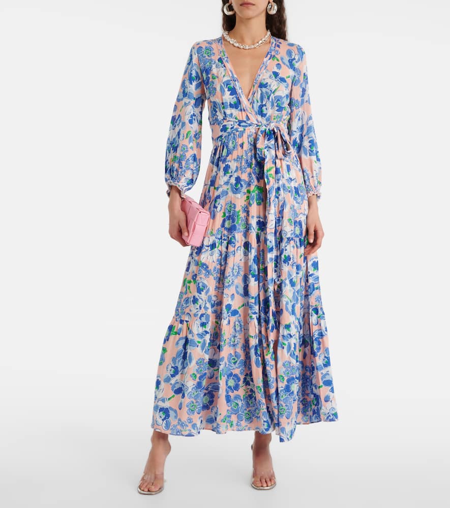 Emily floral maxi dress