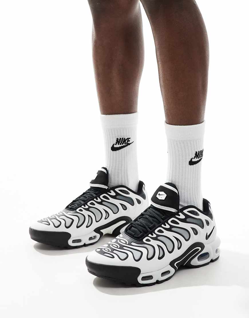 Air Max Plus Drift sneakers in white and silver