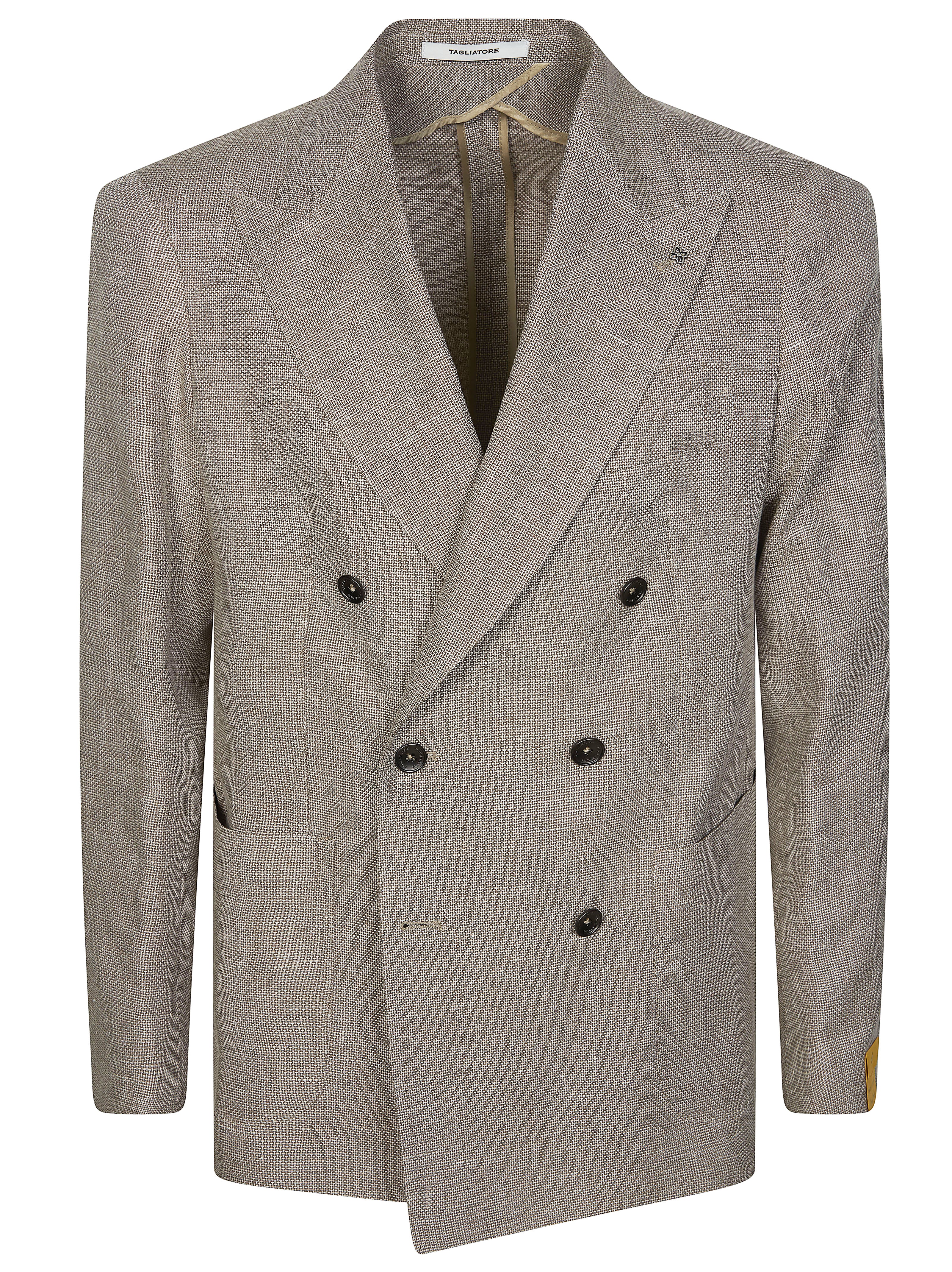 Linen Cotton Jacket for Men - Size 56