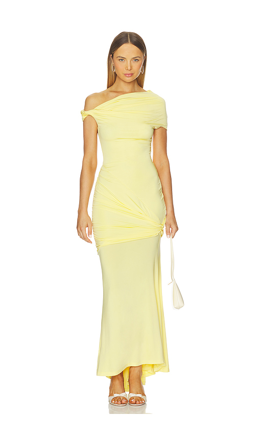 Paris Georgia Pascal Dress in Yellow. S. Also in L