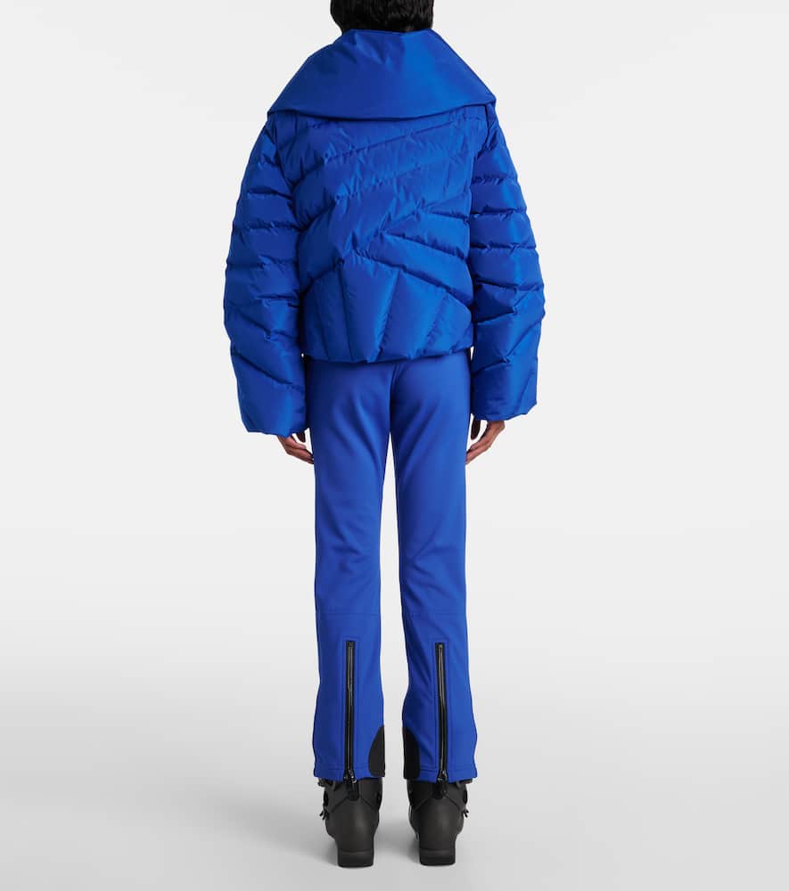 Liora quilted down ski jacket