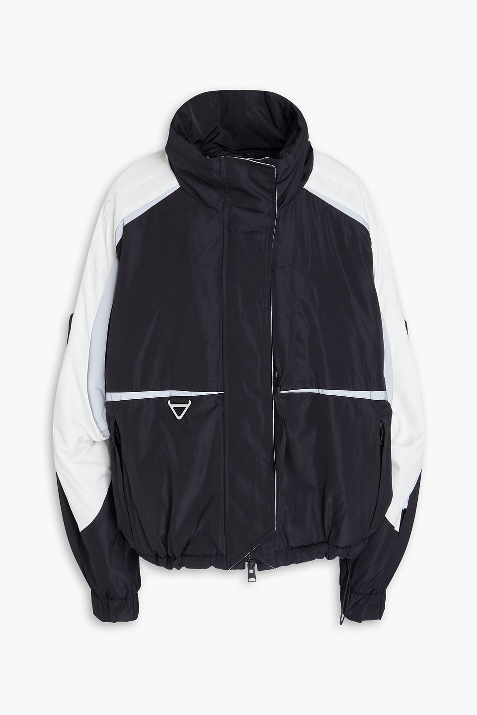 Shell hooded jacket