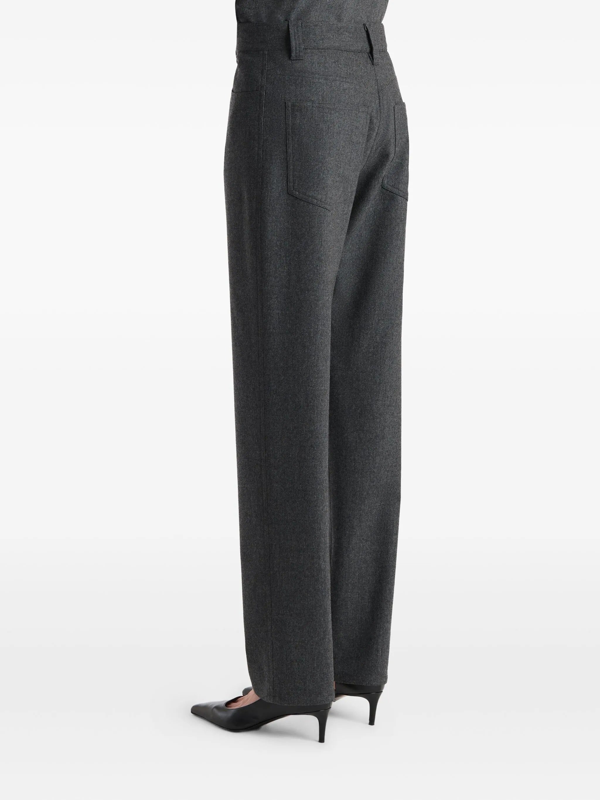 KHAITE Callum Pant in Toffee - Tan. 6 also in