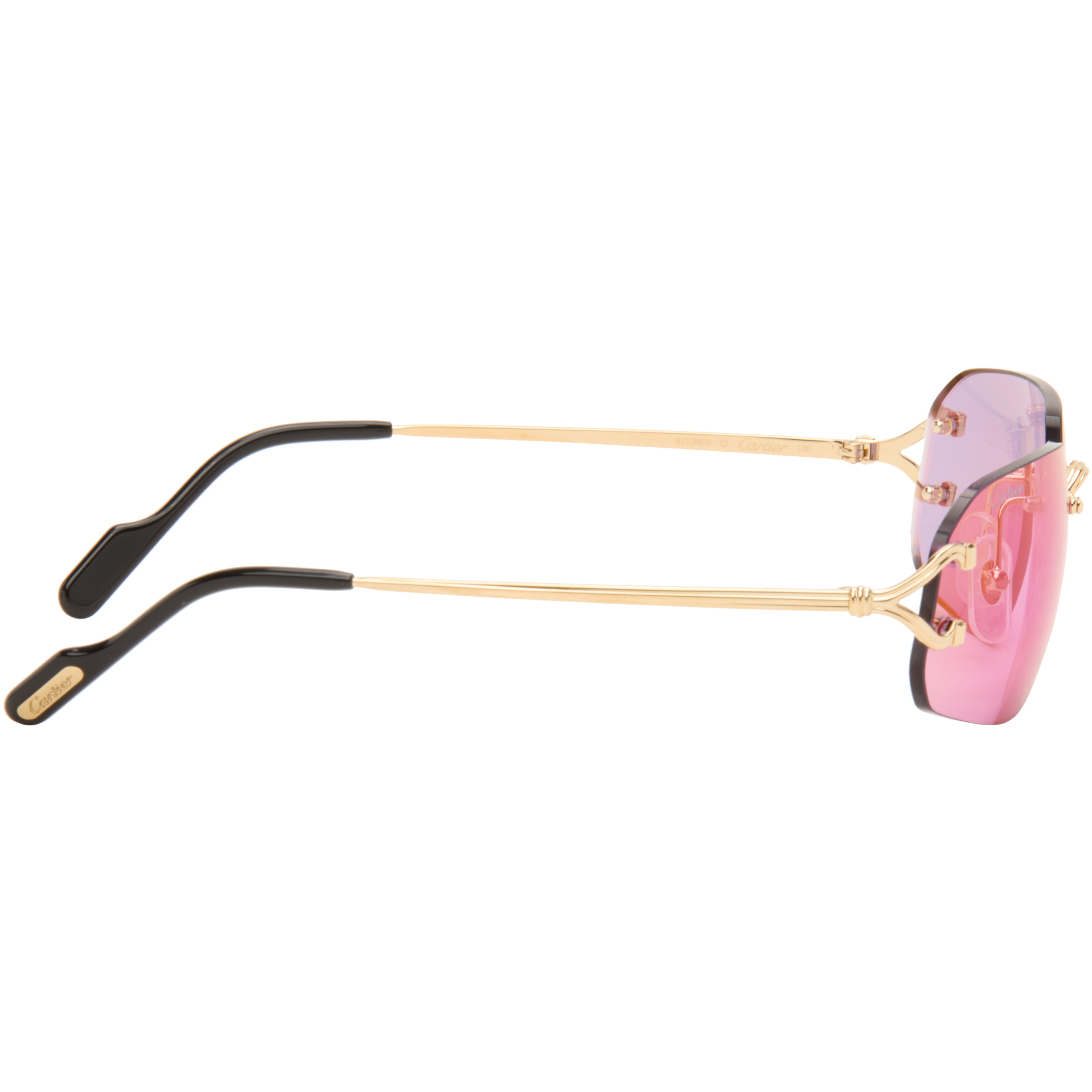 Gold Classic C Motif Sunglasses