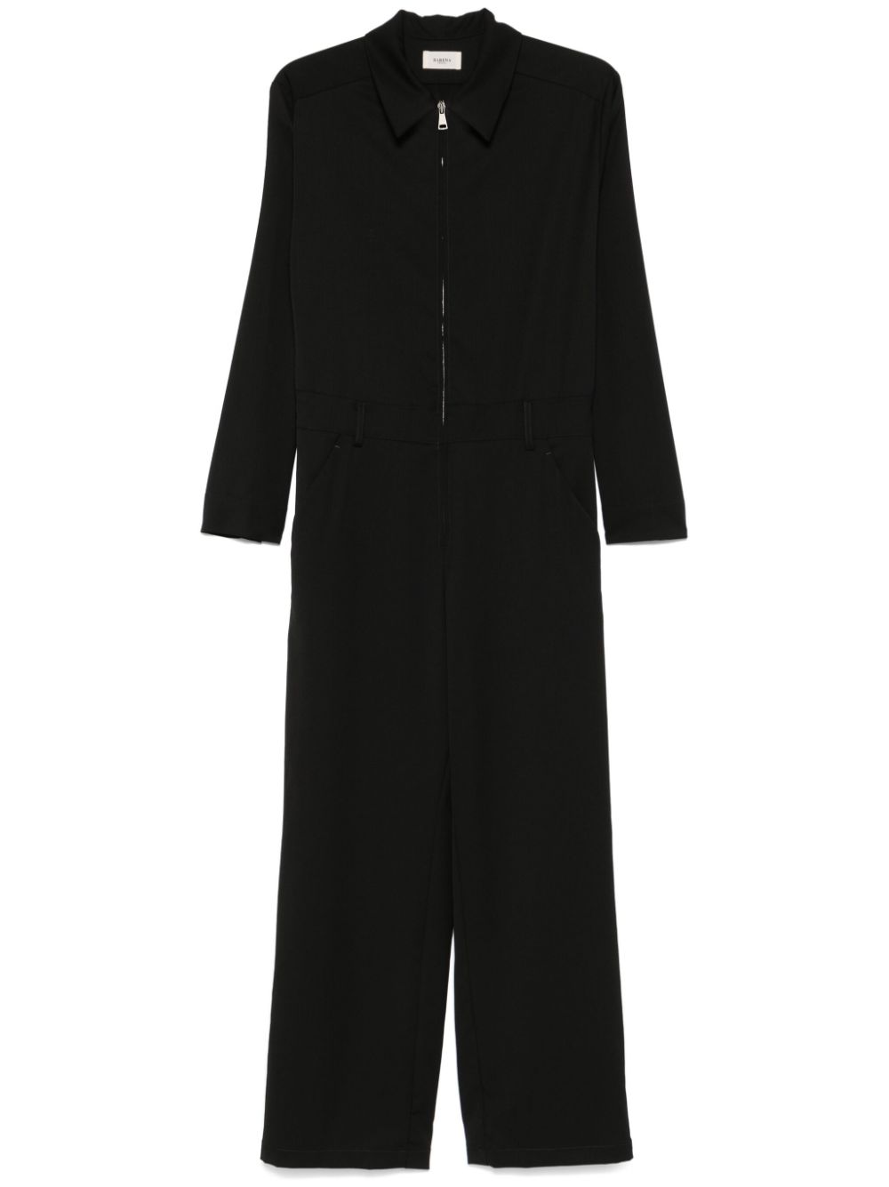 Twill jumpsuit - Black