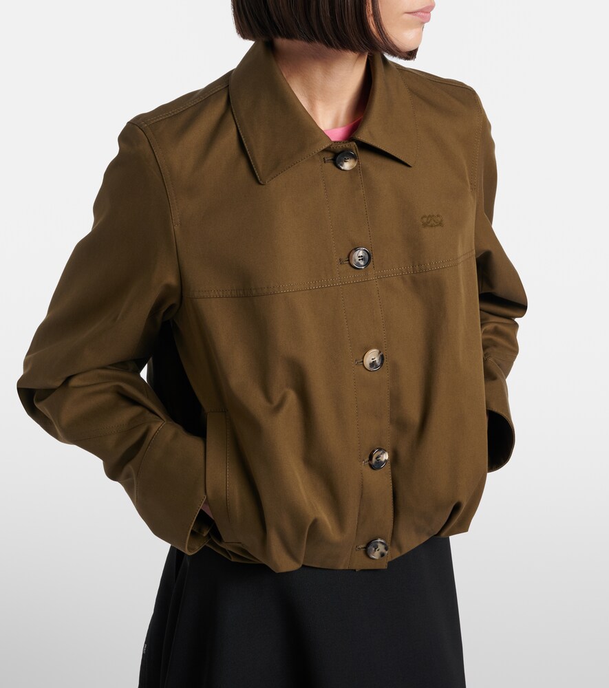 Cotton and silk jacket
