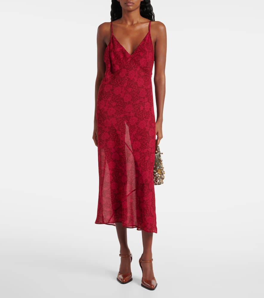 Floral slip dress