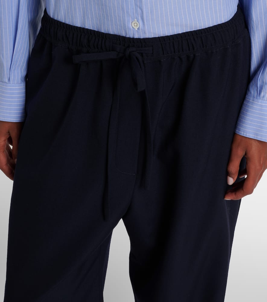 Orieno wool gabardine pants