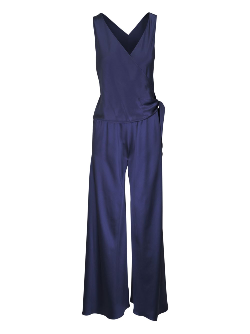Peter Cohen silk jumpsuit - Blue