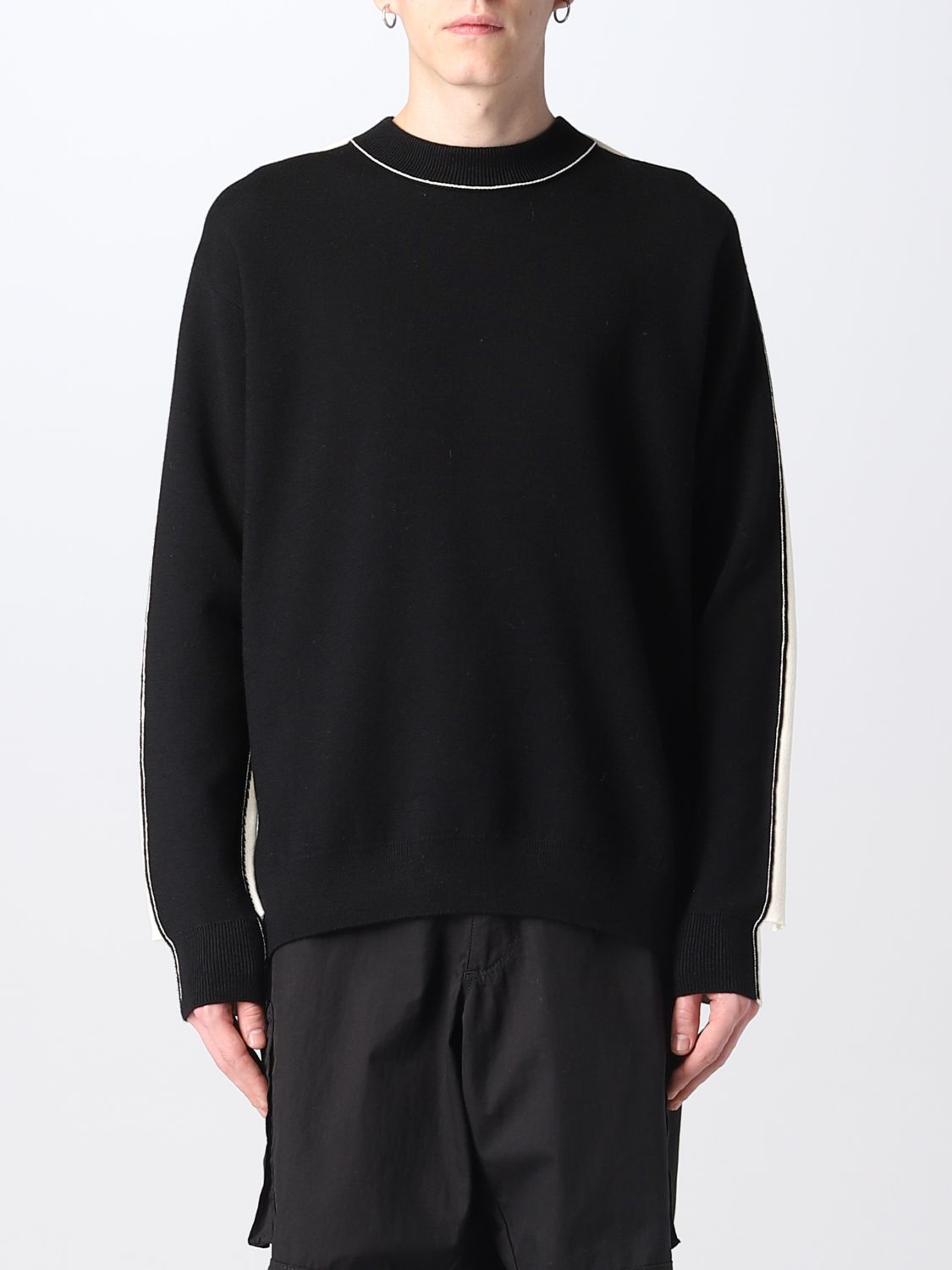 Sweatshirt Men color Black