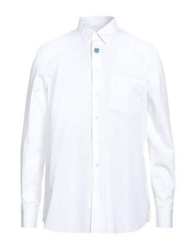 Man Shirt White Size 15 Cotton