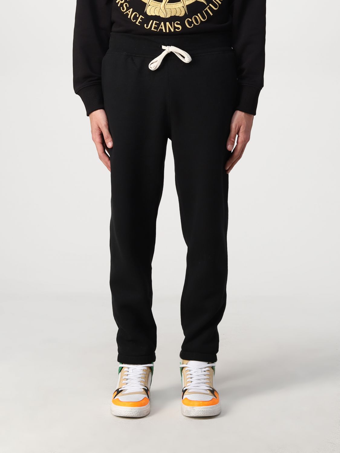 Trousers Men colour Black