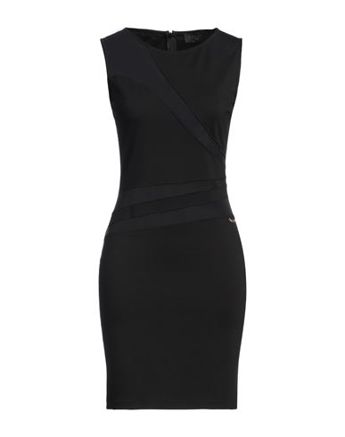 Woman Mini dress Black Size 4 Polyamide, Elastane, Viscose