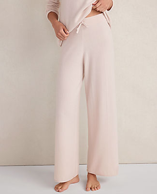 Ann Taylor Haven Well Within Featherweight Cashmere Wide Leg Pants