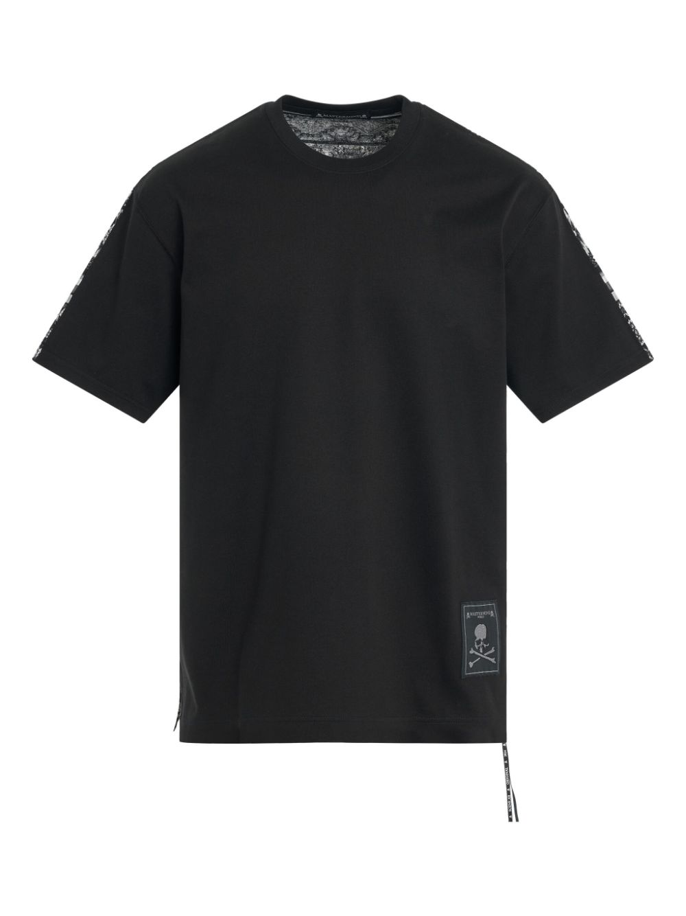 Printed cotton T-shirt - Black