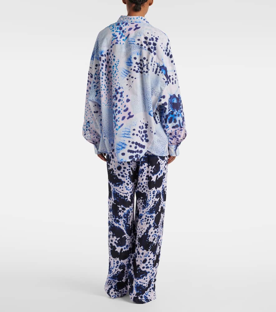 Printed cotton shirt