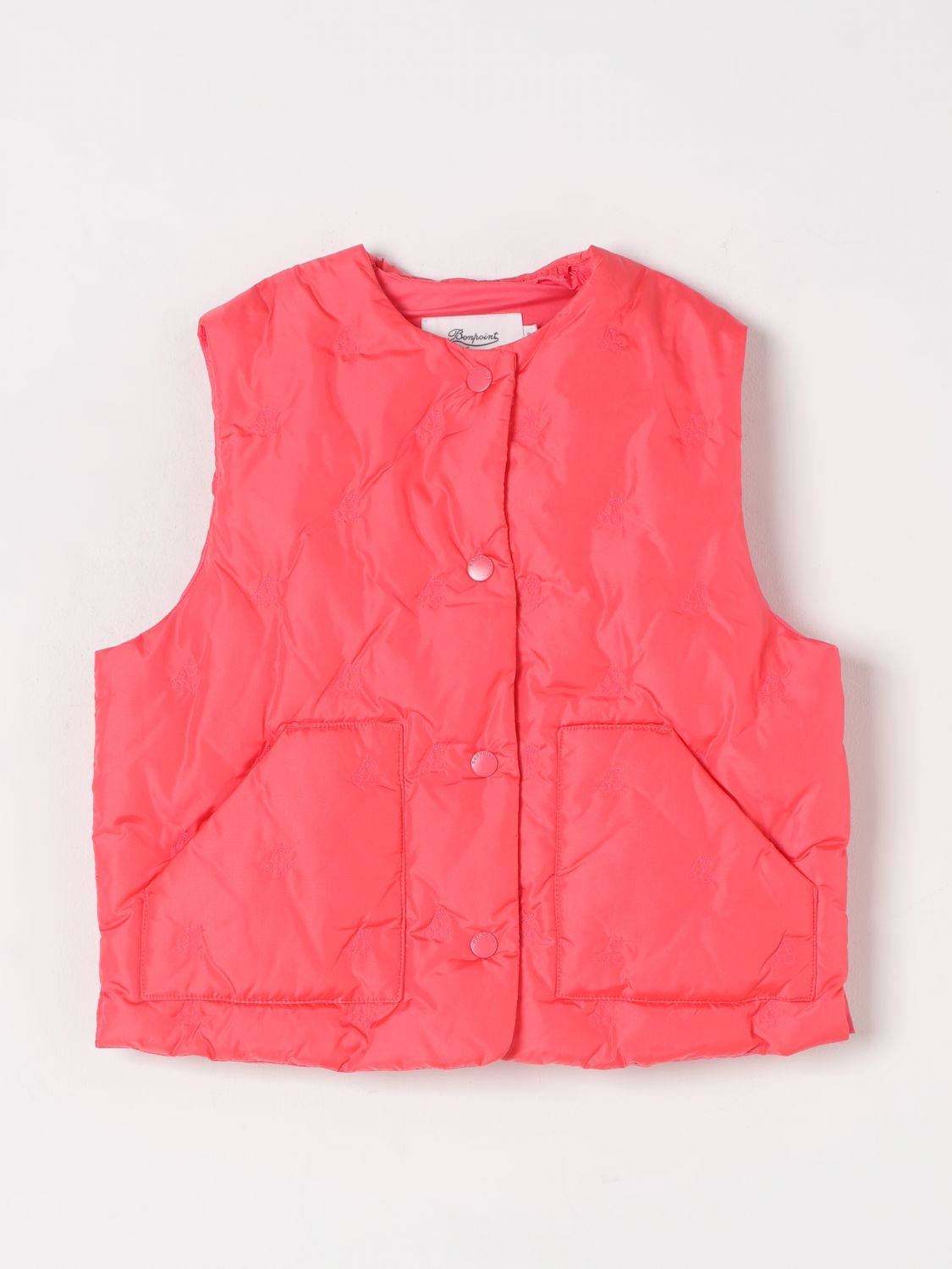 Coat Kids color Pink