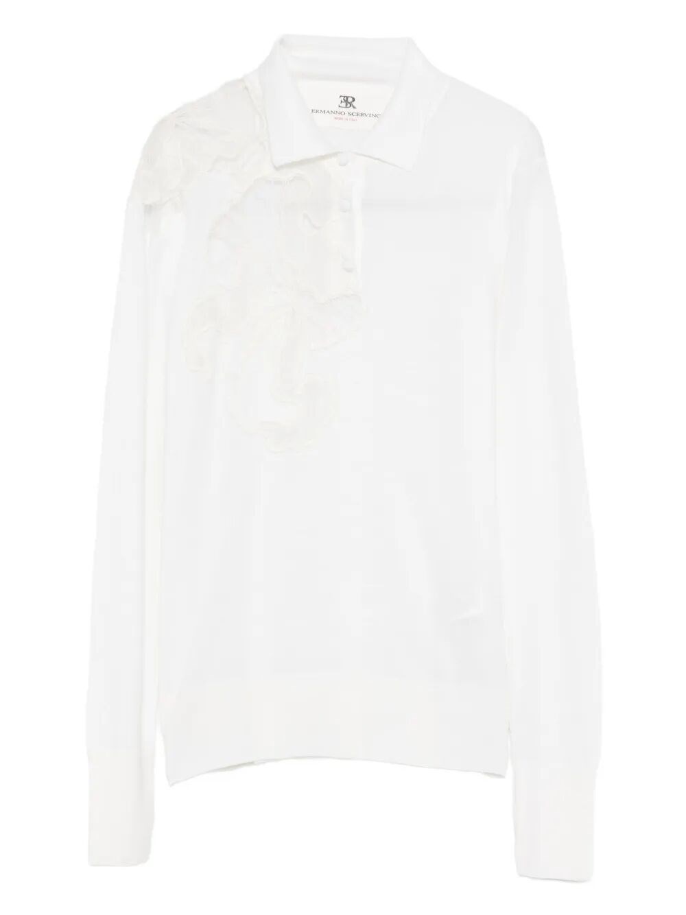 Long Sleeve Polo-Neck Sweater