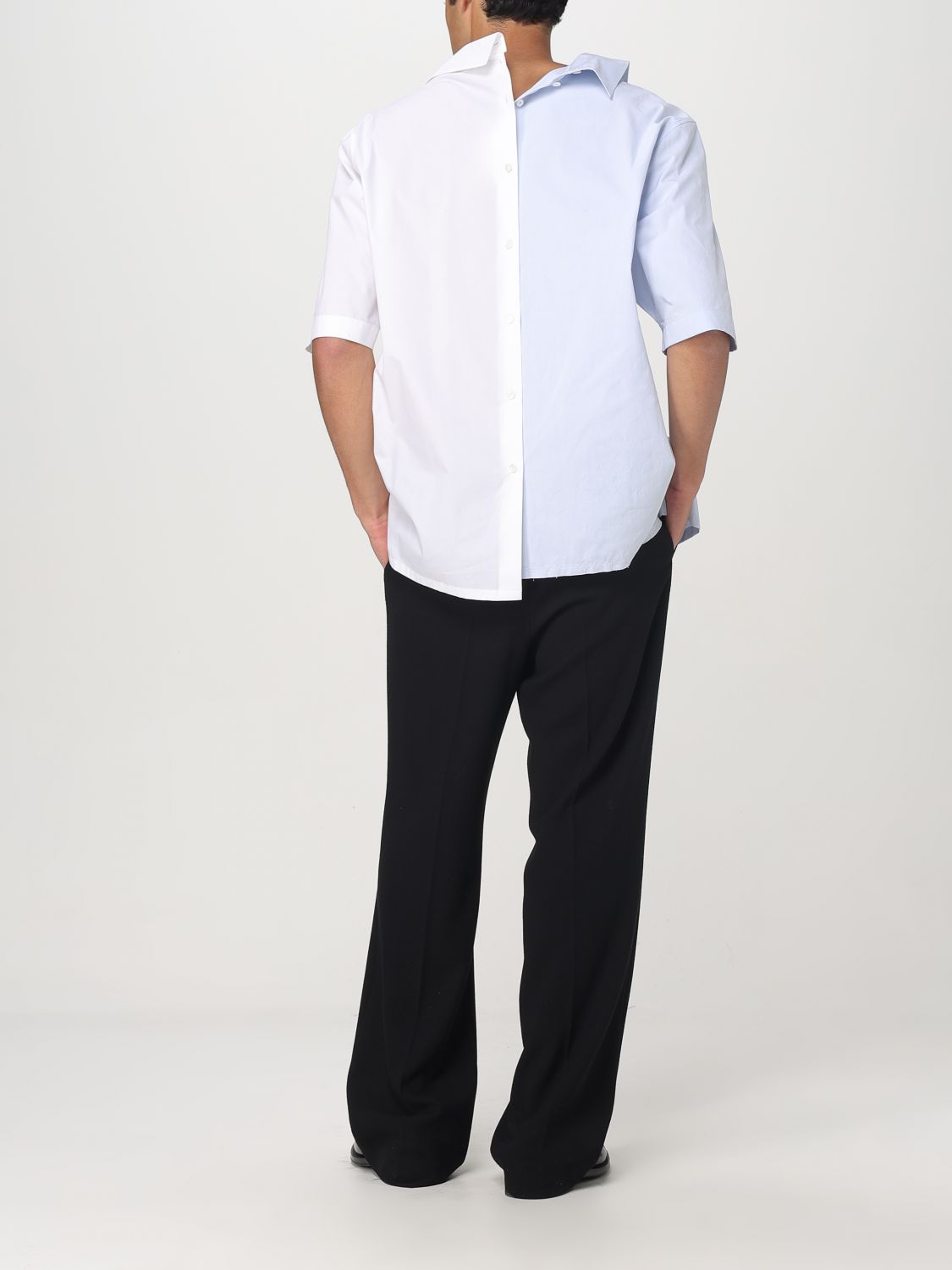 Two-tone shirt - White