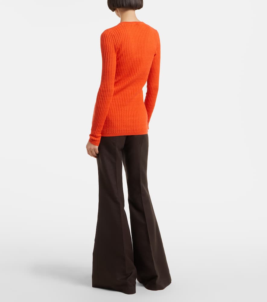 Emma pointelle cashmere and silk cardigan