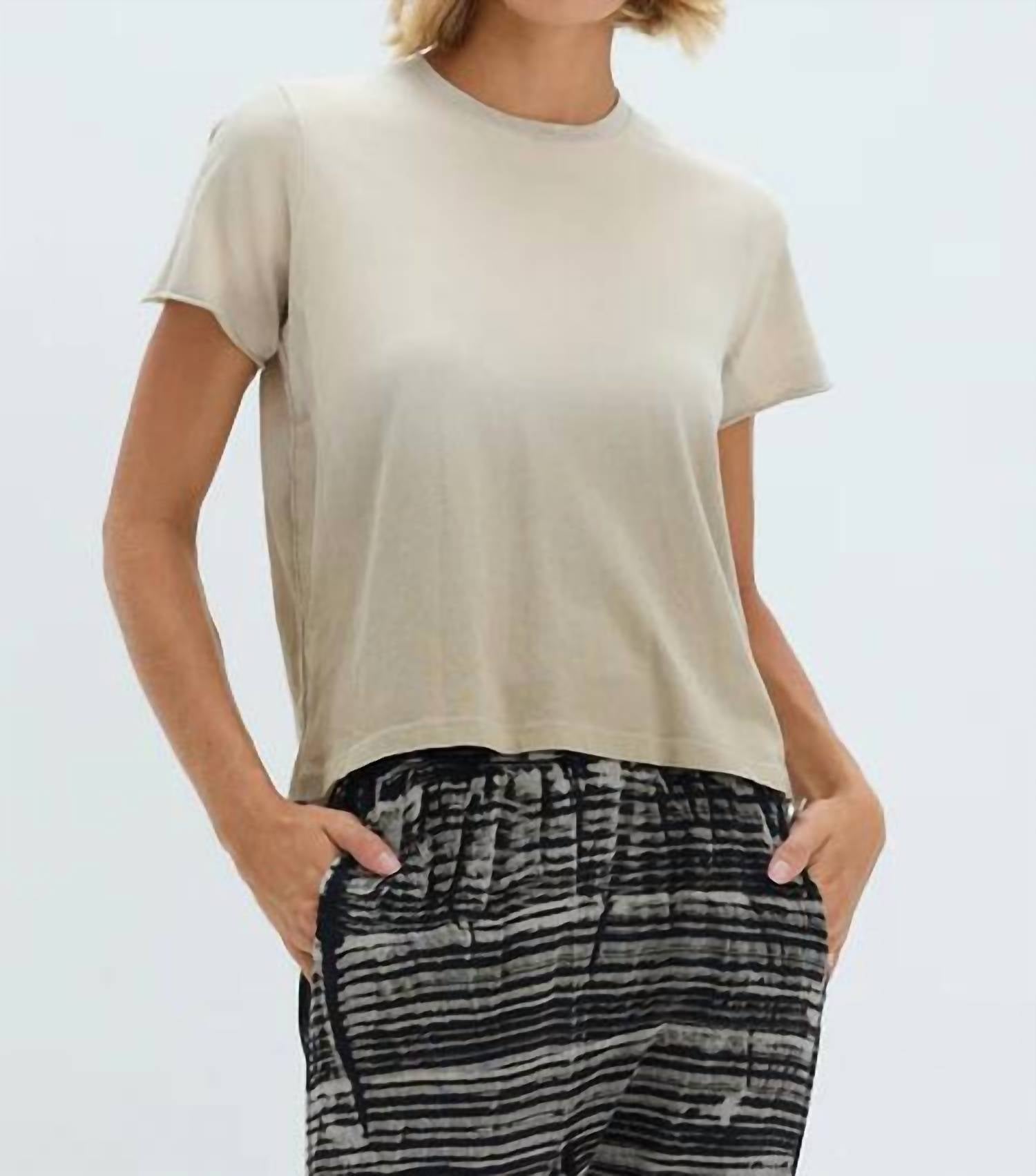 Women's Liana Top In Faded Sand