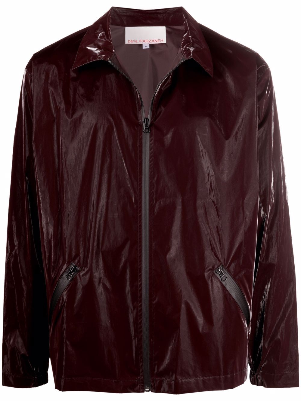Coated lightweight jacket - Red