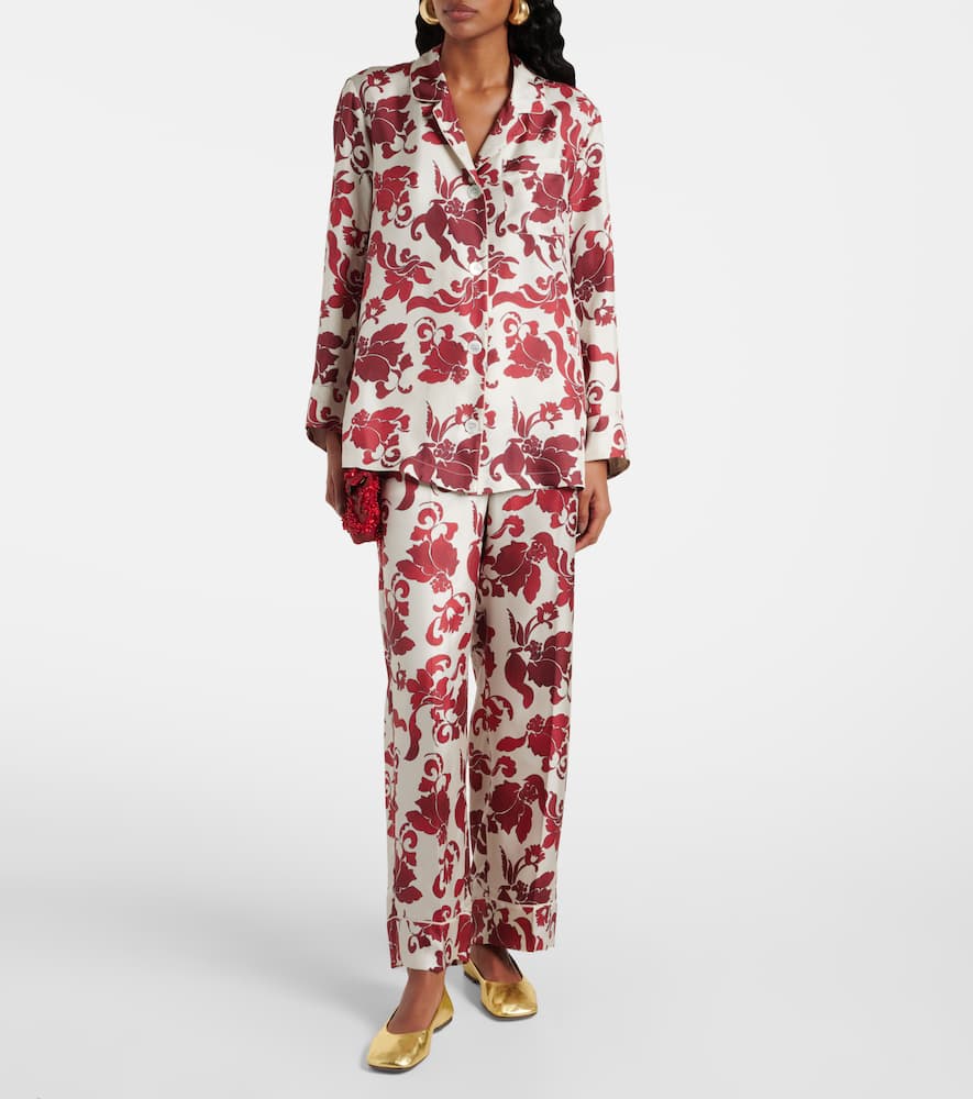 'S Max Mara Alan silk jacquard blazer