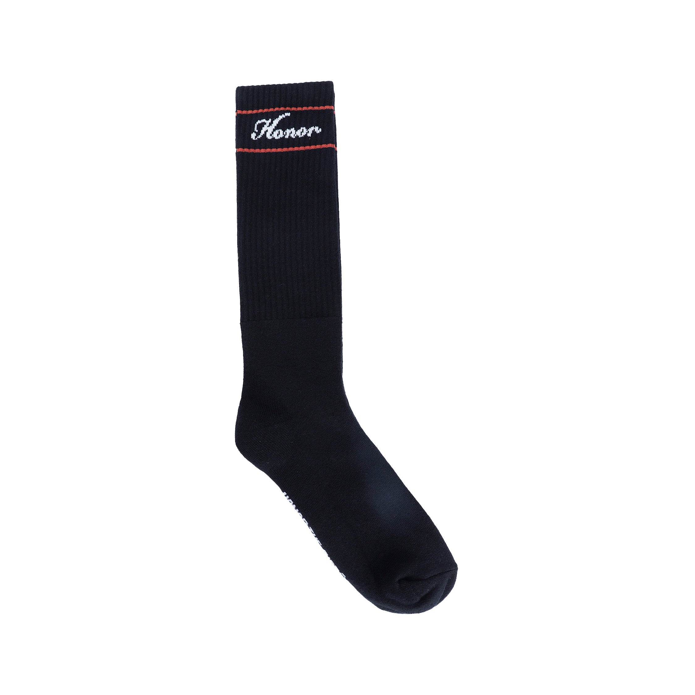 HONOR THE GIFT MAN BLACK SOCKS