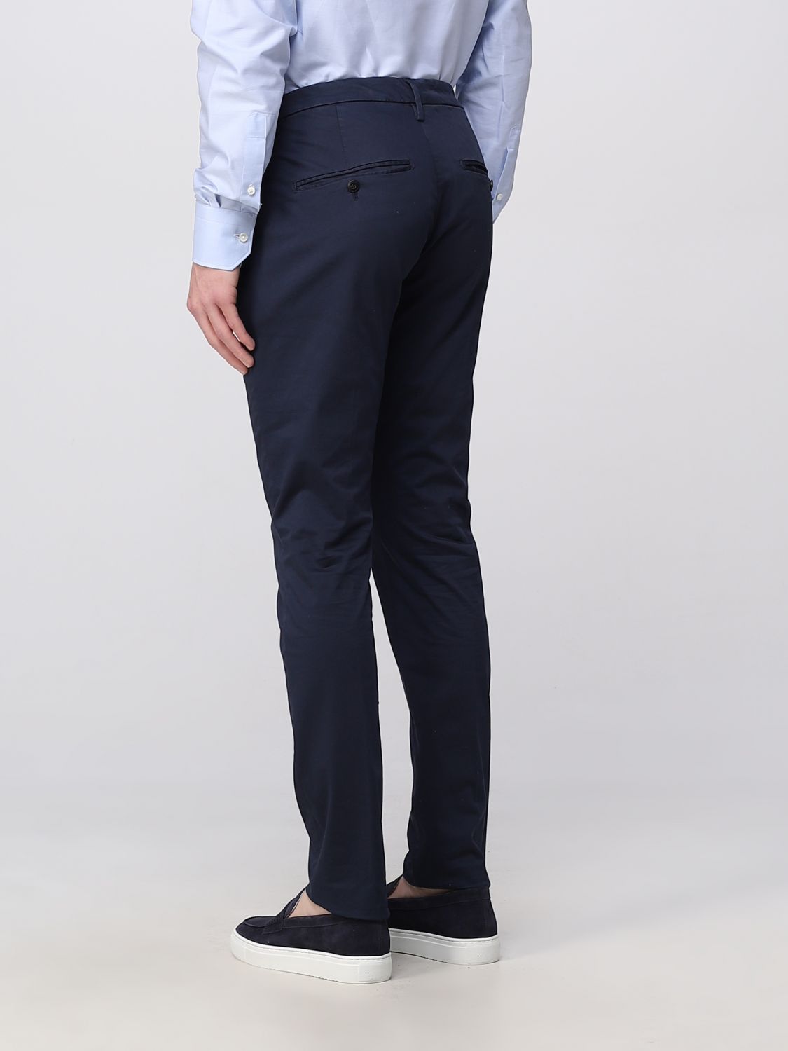 Pants Men color Blue