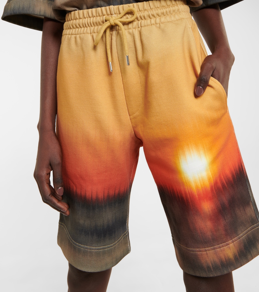 Exclusive to Mytheresa - Printed cotton jersey shorts