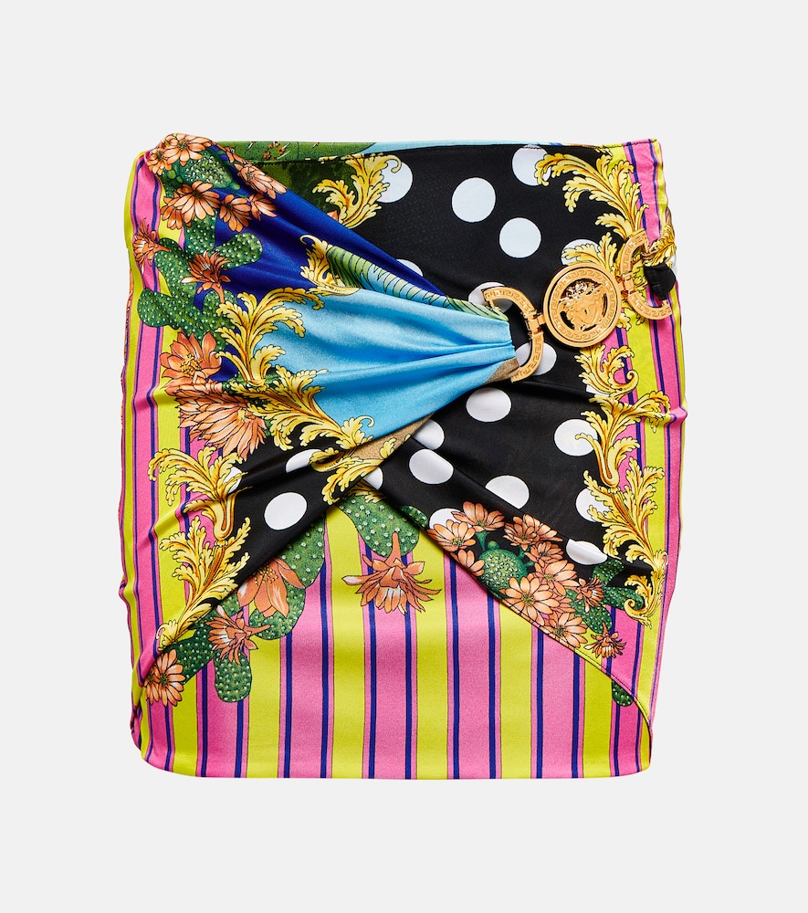 Medusa Palm Springs wrap miniskirt