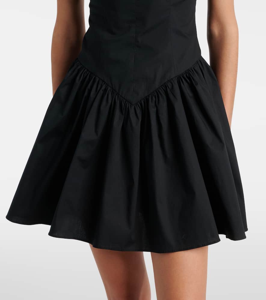Dena cotton poplin minidress