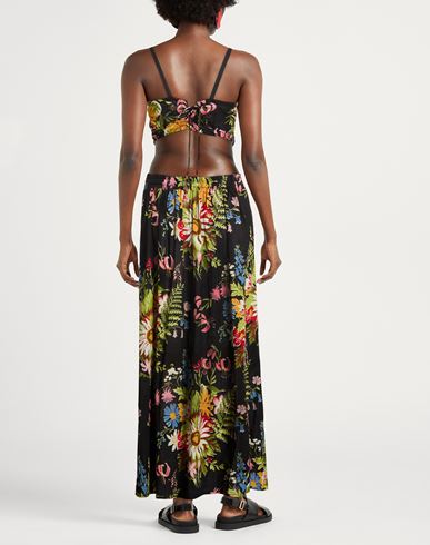 Woman Maxi dress Black Size 4 Cotton