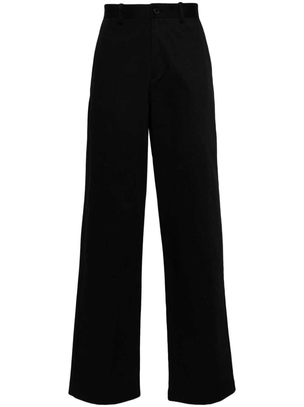 Logo-tag trousers - Black