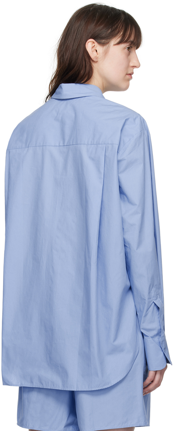 The Frankie Shop Blue Lui Shirt