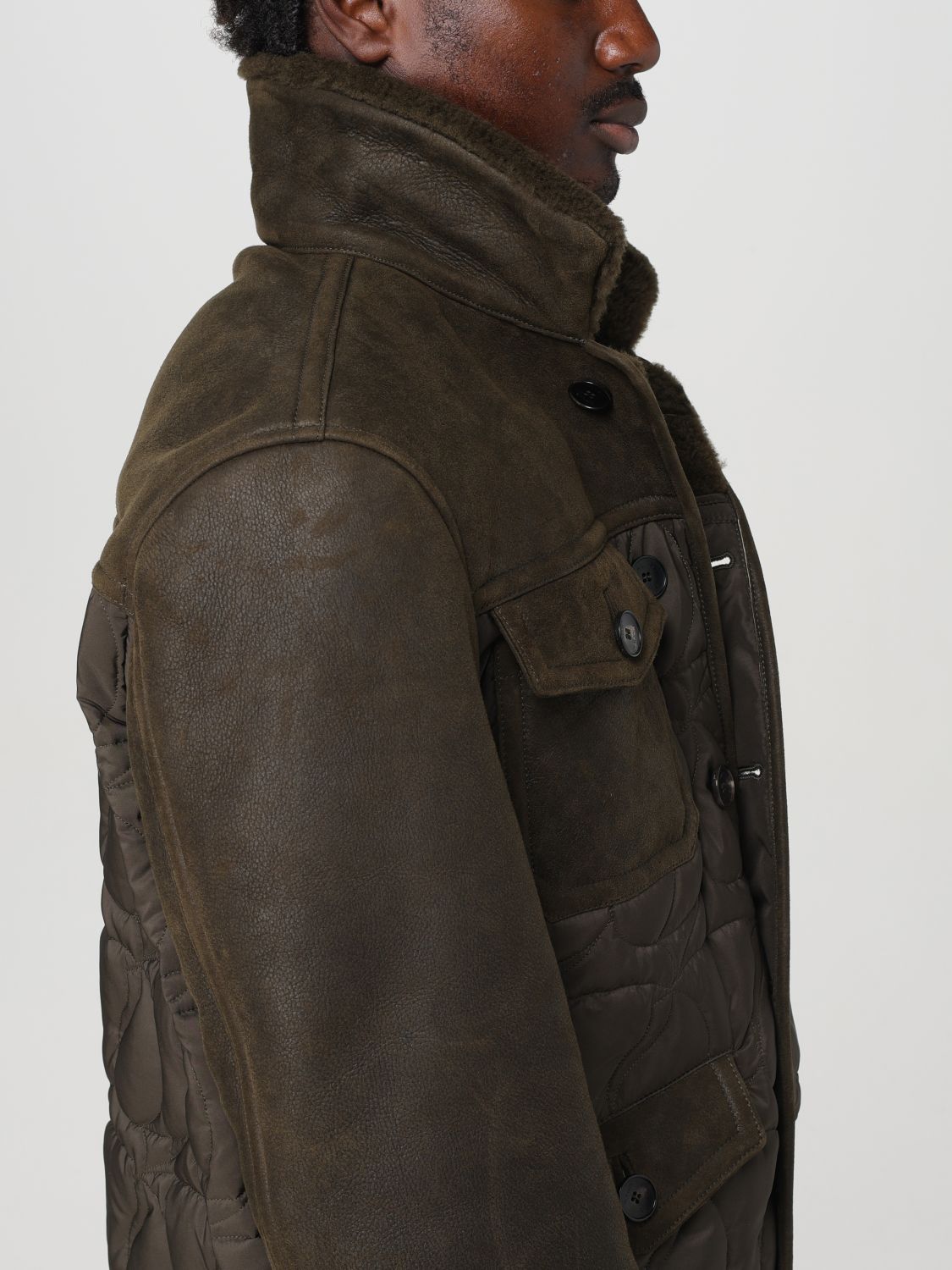 Multi-pocket jacket - Green