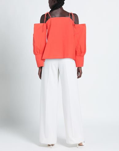 Woman Top Orange Size 6 Cotton