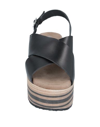 Woman Sandals Black Size 6 Soft Leather