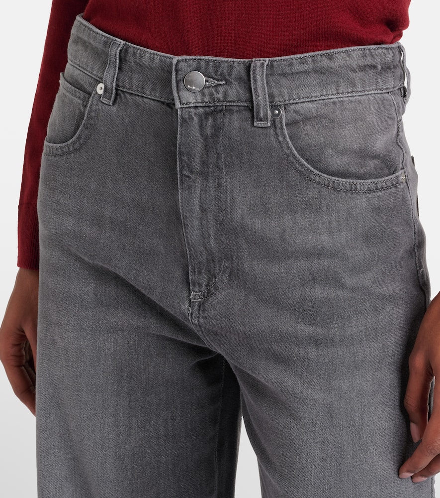 Allegra barrel-leg jeans