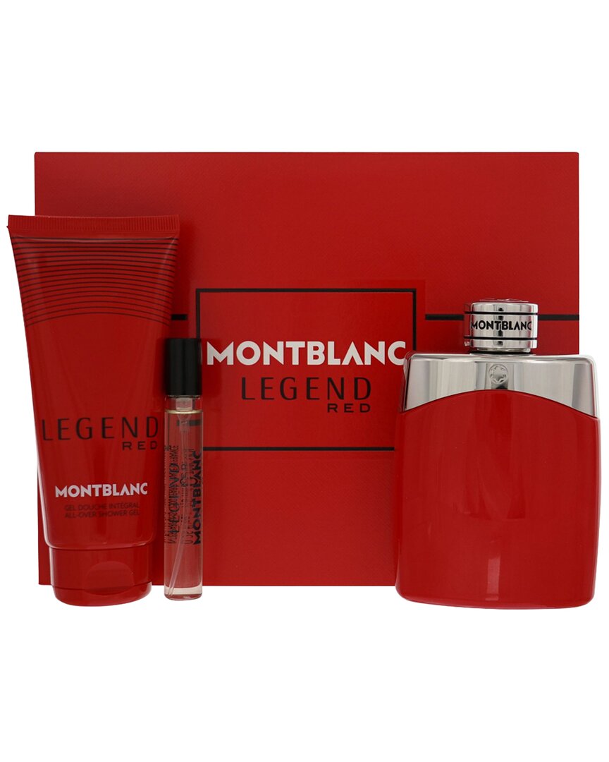 Men's 3Pc Legend Red Gift Set