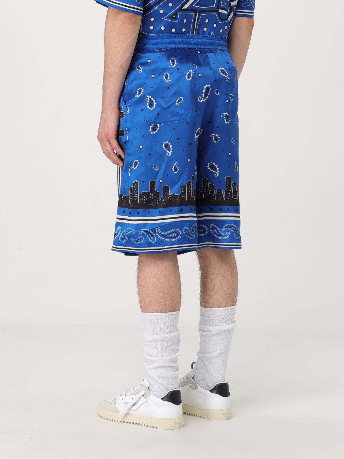 Short Men color Blue