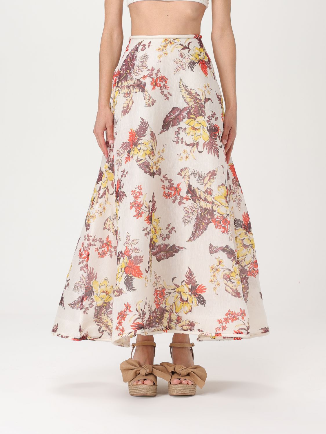 Skirt Woman color Multicolor