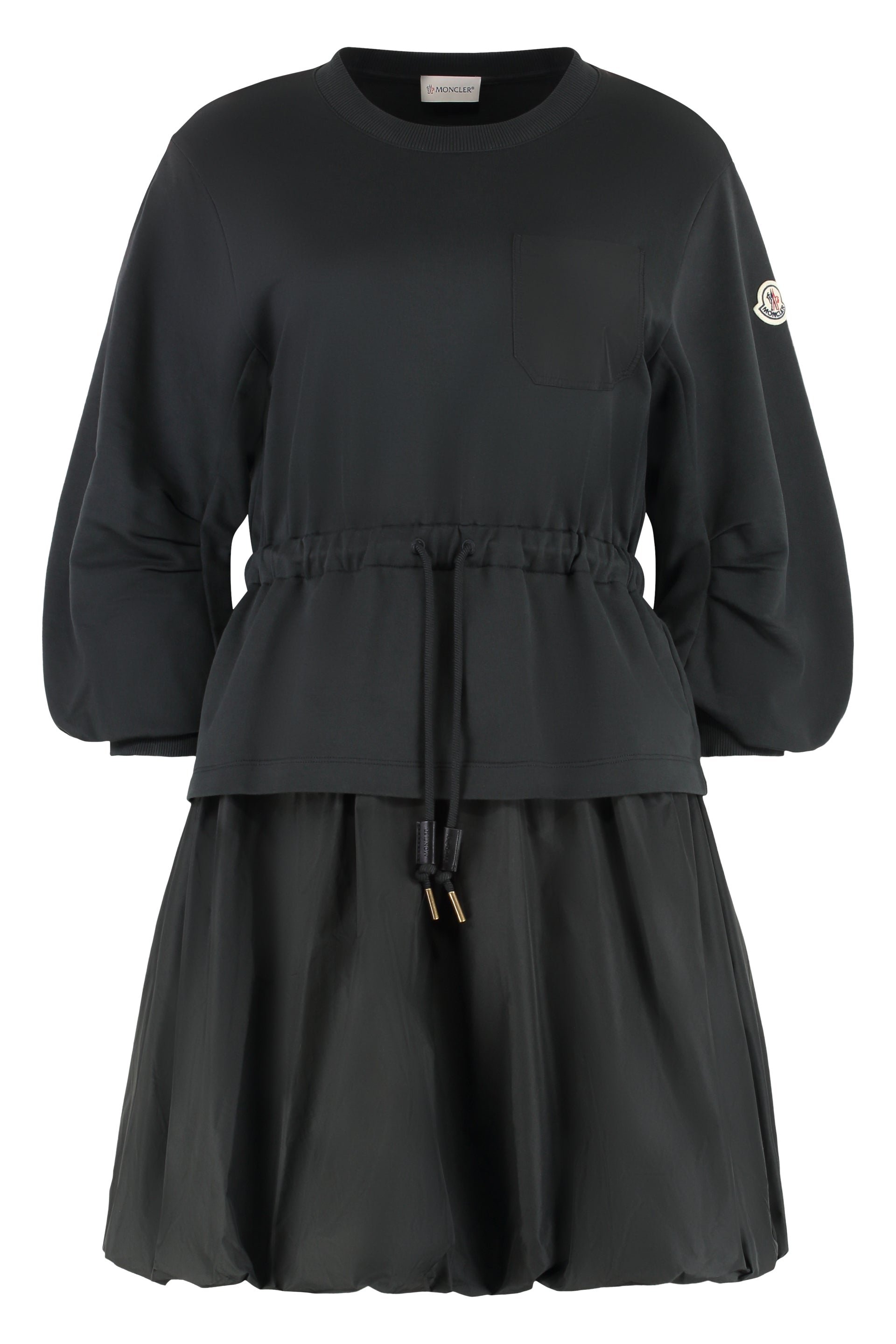 Cotton Blend Mini T-Shirt Dress