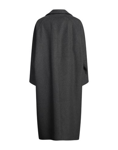 Max Mara Woman Coat Grey Size 4 Virgin Wool, Cashmere