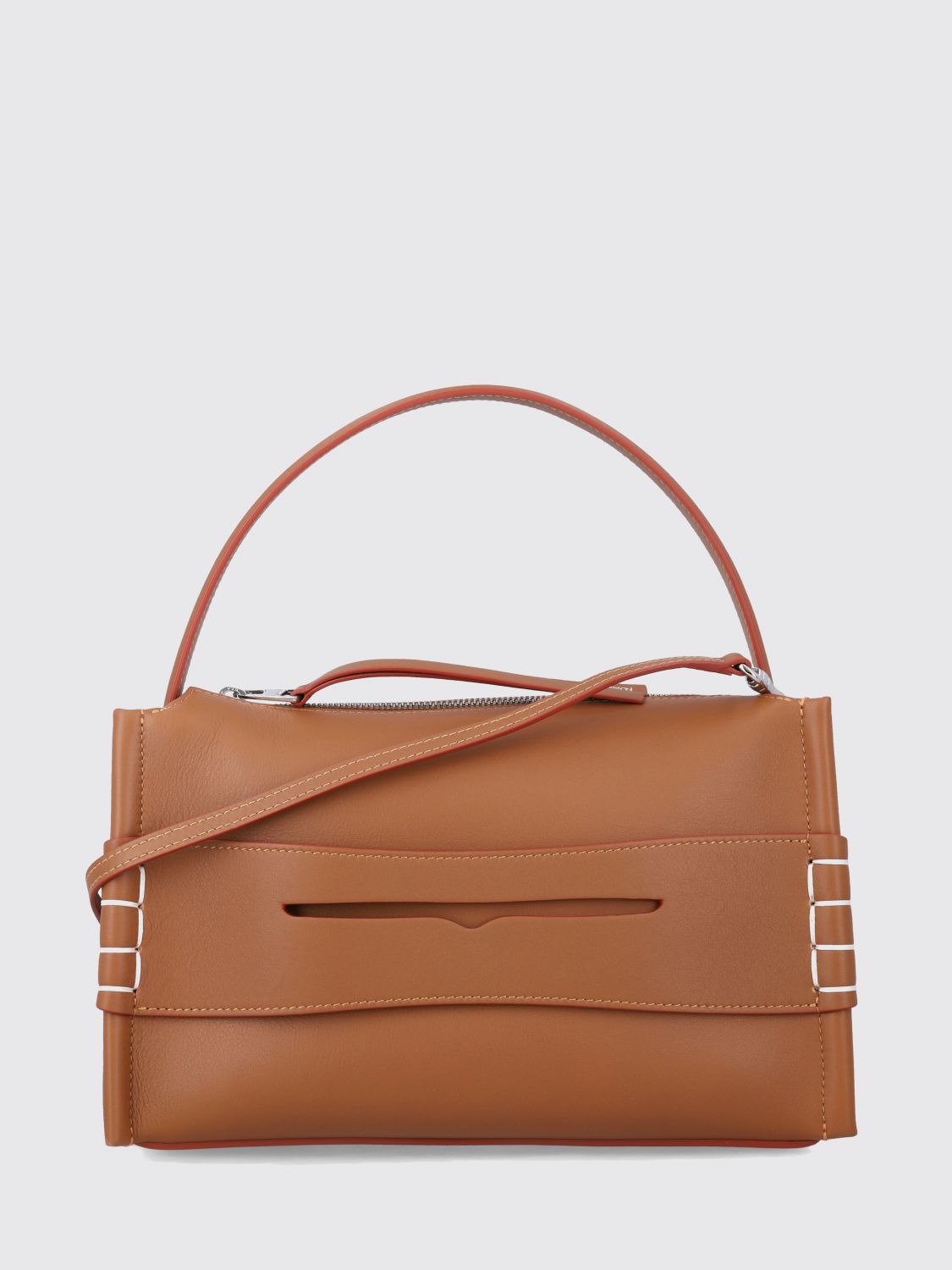 Shoulder Bag Woman color Brown