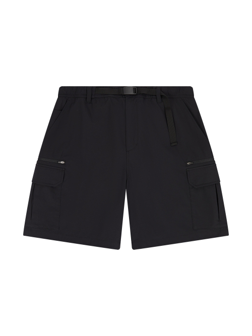 Nylon Utility Cargo Shorts