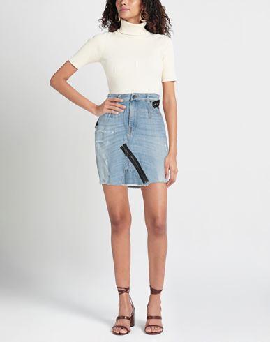 Woman Denim skirt Blue