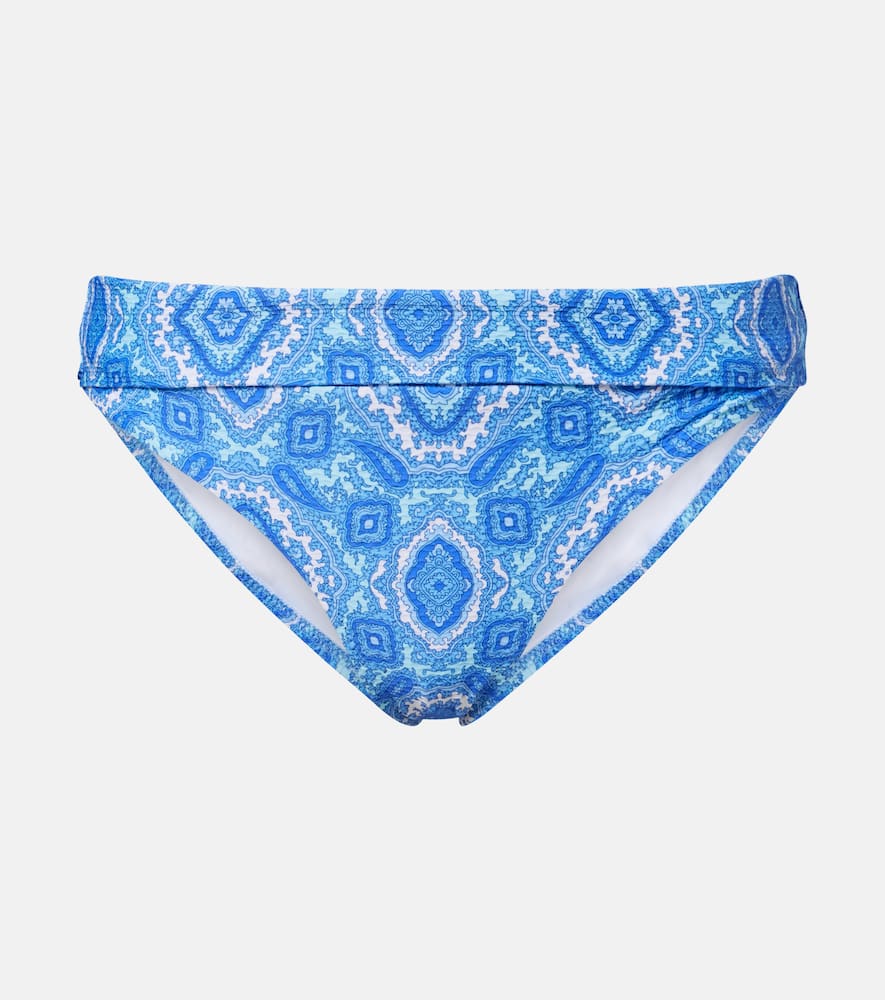 Mykonos printed bikini bottoms