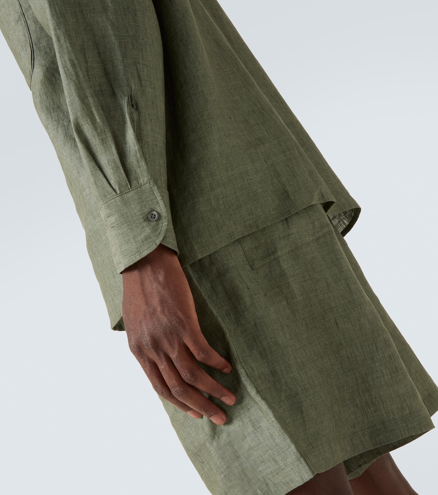 Resort linen shirt